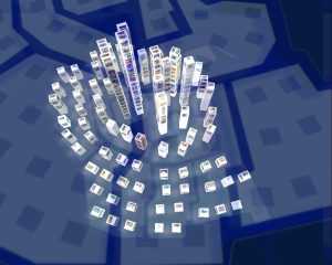 The Metaverse Museum in Craft World and its role as witness and memory of the history of the virtual world. “The Blog City” by Sarima Giha