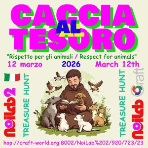 Treasure Hunt ‘Respect the animals’ in Noilab 2 – Craft World