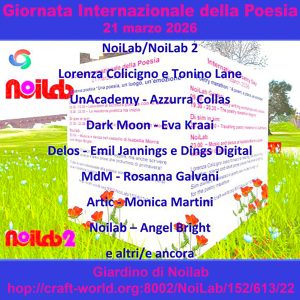 21 March 2026: across the sims of Craft World, the voice of poetry rang out.