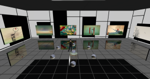 The Molecules of Art:  immersive curation and cultural networks at the Metaverse Museum