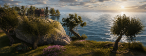 Geographies of the Invisible: How a Landscape Takes Shape in Virtual Worlds